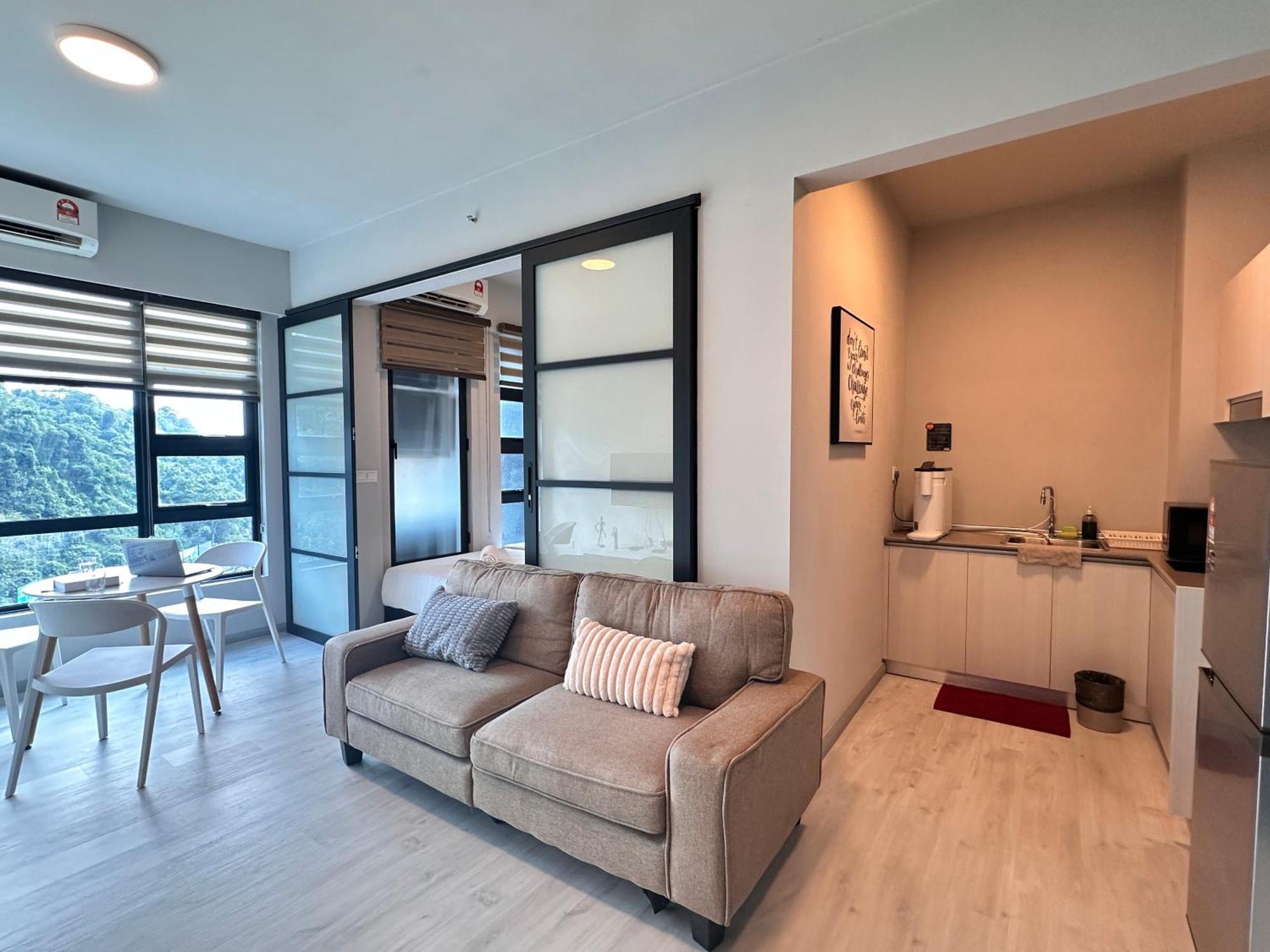 Jq1 Sea & Pool Or City View Wifi I Washing Machine For Some Units I Cuckoo Water Jesselton Quay By R2 โกตาคินาบาลู ภายนอก รูปภาพ