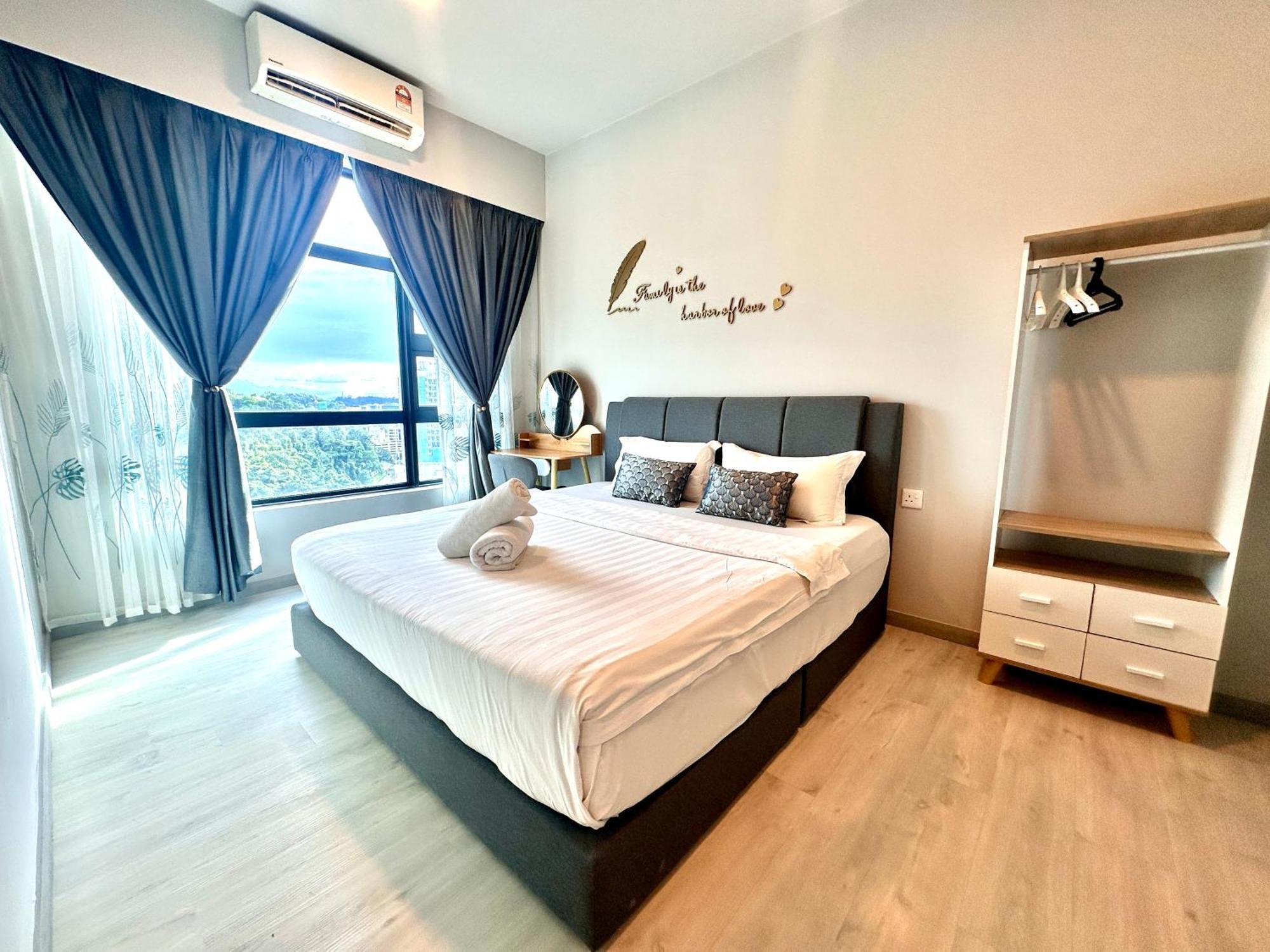 Jq1 Sea & Pool Or City View Wifi I Washing Machine For Some Units I Cuckoo Water Jesselton Quay By R2 โกตาคินาบาลู ภายนอก รูปภาพ