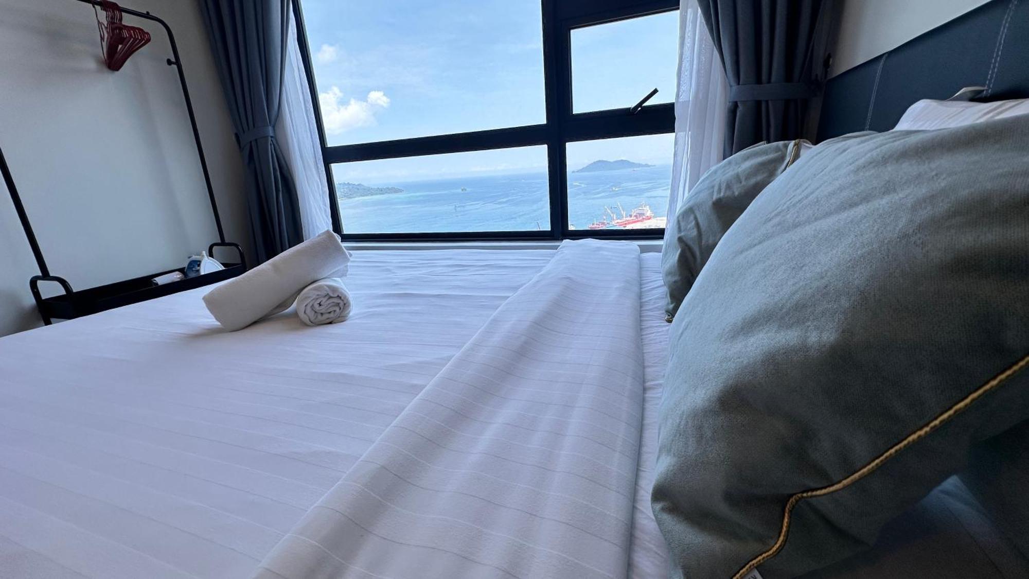 Jq1 Sea & Pool Or City View Wifi I Washing Machine For Some Units I Cuckoo Water Jesselton Quay By R2 โกตาคินาบาลู ภายนอก รูปภาพ